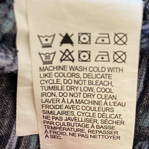 Lucky Brand Boho Peasant Blouse w Ruched Trim, Tassels & String Ties - Picture 6 of 10